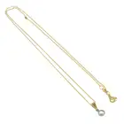 18ct gold diamond pendant, on chain
