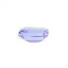 Rectangular-shape tanzanite, 3.36ct