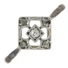 Early 20th century diamond openwork ring