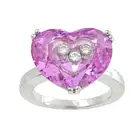 18ct gold diamond pink 'So Happy' ring, by Chopard