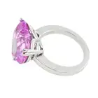 18ct gold diamond pink 'So Happy' ring, by Chopard