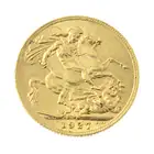 George V, Sovereign 1927 SA