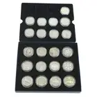 Elizabeth II - Twenty One Alderney Proof Coins