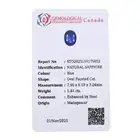 Oval-shape sapphire, 1.44ct