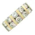 Diamond dress ring