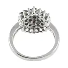 9ct gold 'brown' diamond cluster ring