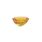 Oval-shape orange sapphire, 2.31ct