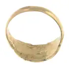 Edwardian 9ct gold garnet & split pearl ring