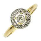 Early 20th century diamond ring