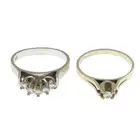 Two diamond rings
