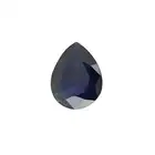 Pear-shape sapphire, 3.78ct. With report