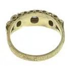 Mid 19th century paste five-stone ring