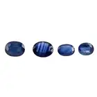 Four oval-shape sapphires, 5.53ct
