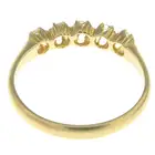 Early 20th 18ct gold old-cut diamond band ring