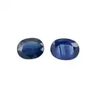 Two oval-shape sapphires, 3.08ct