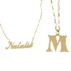 (77760) Two chains, with pendants, AF