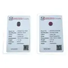 Nine vari-shape rubies, 5.12ct