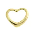 18ct gold 'open heart' pendant, Tiffany & Co. 