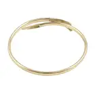 9ct gold snake bangle