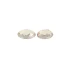 Two oval-shape morganites, 22.70ct