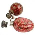 Two Ruby Glass Scent Bottles