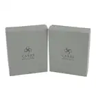 Pair of Carrs 5" x 3.5" silver photograph frames 