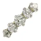 Diamond five-stone ring