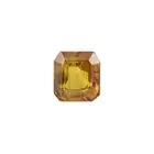 Rectangular-shape orange sapphire, 2.95ct