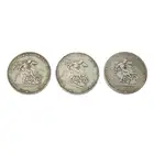 George III, Crowns 1820 LX (3)