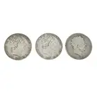 George III, Crowns 1820 LX (3)