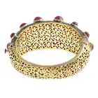 Ruby & diamond bangle