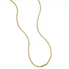 Georgian textured chain, with pinchbeck hand clasp