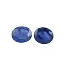 Two oval-shape sapphires, 2.14ct
