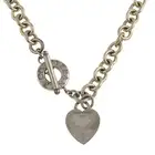 Silver tag necklace, by Tiffany & Co.