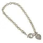 Silver tag necklace, by Tiffany & Co.