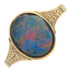 Opal doublet ring