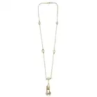 Art Nouveau 9ct gold baroque pearl necklace