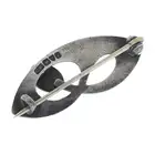 Edwardian silver paste brooch, by Charles Horner