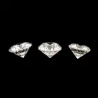 Three brilliant-cut diamonds, 0.65ct