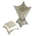 Arabian silver incense burner or Mabkhara 