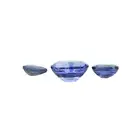 Three vari-shape sapphires, 1.95ct