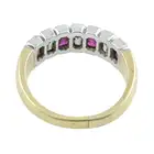 18ct gold ruby & diamond ring