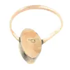 Early 20th c. 9ct gold mother-of-pearl ring