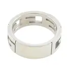 18ct gold diamond 'G' ring, by Gucci