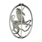 Mid 20th silver unicorn brooch, George Tarratt