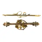 Two early 20th century bar brooches 