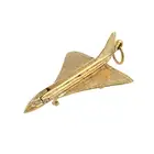 9ct gold articulated concord pendant