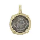 Facsimile coin pendant