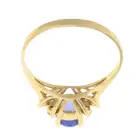 Tanzanite & diamond dress ring