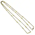 Victorian gold fancy-link necklace